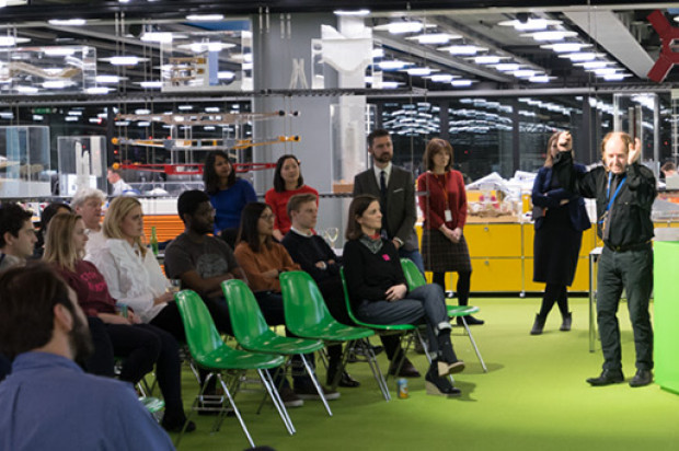 Not By Half: Richard Wilson opens up to RSHP staff about his artistic career