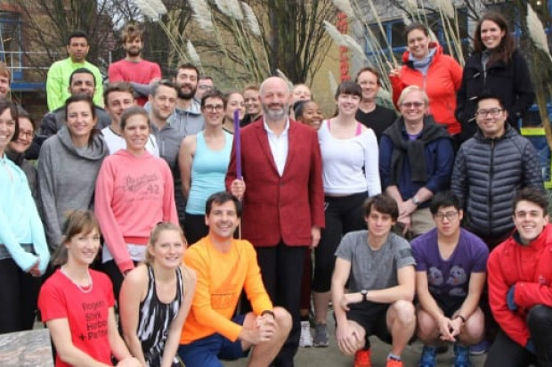 Rogers Stirk Harbour + Partner's staff run, walk and cycle 'The Last Loop' by the River Thames